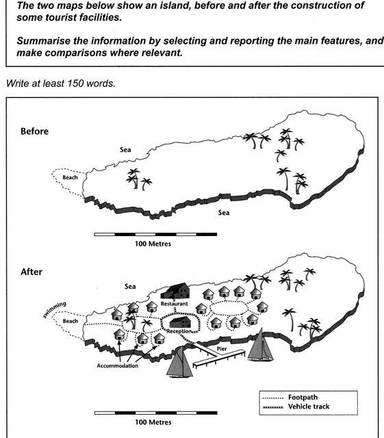 how to write map essay in ielts