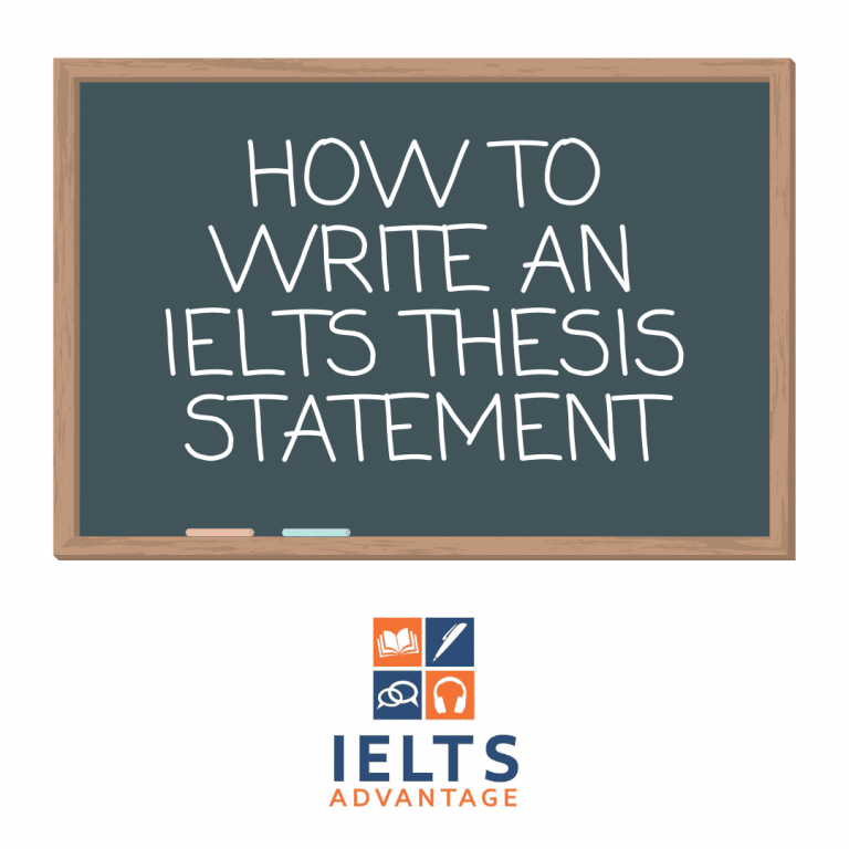 what is a thesis statement in an ielts essay