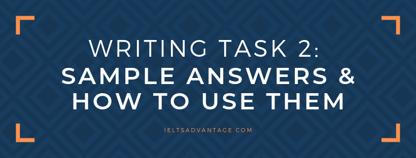 writing task 2 essay with answers