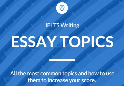 Image: IELTS-essay-topics