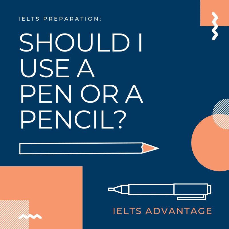 Image: Pen-or-pencil-IELTS